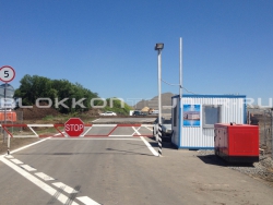 Контрольно-пропускной пункт (КПП) для строй объекта Аэропорт Южный в Туапсе